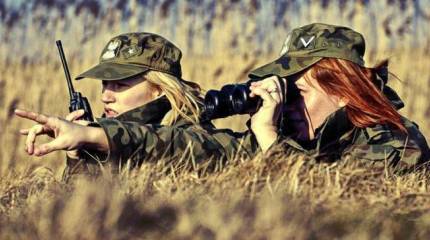 Польские пограничники строят вышки на границе с Россией