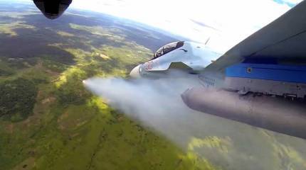 Совместная тренировка истребителей ВКС РФ и ВВС НОАК прошла в Китае