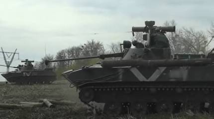 Сообщается о прорыве обороны противника в районе села Долгенькое на Изюмско-Славянском направлении