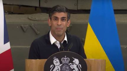 Премьер-министр Великобритании: Запад готов поддерживать Украину годами