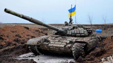 Украинским военнослужащим выдана премия за захваченный у ополченцев Т-72Б