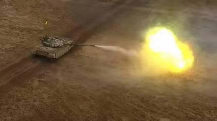 Безупречная стрельба из белорусского Т-72Б попала на видео