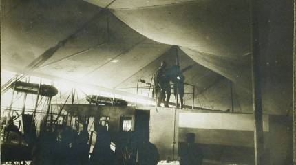 6-я авиационная рота в Лемберге. 1915