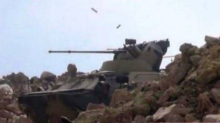 Российские БТР-82 замечены в Сирии