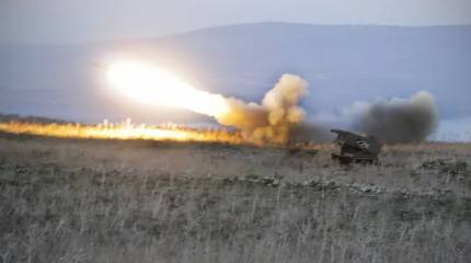 Израильская армия нанесла удар по территории Ливана в ответ на 40 пусков ракет из этой страны