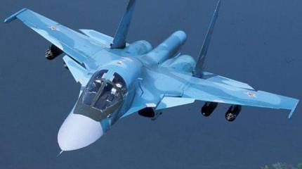В 2015 году в российские ВВС поступят 16 фронтовых бомбардировщиков Су-34