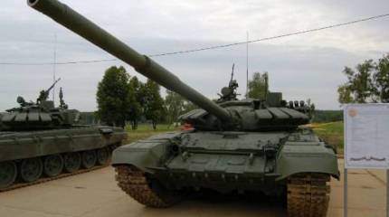На танковом биатлоне в Алабино рассекретили Т-72Б3