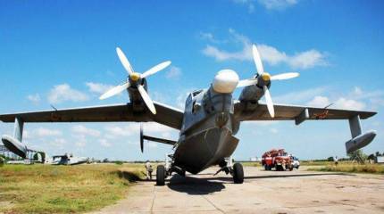 Ремонт Бе-12 возобновлён в Евпатории