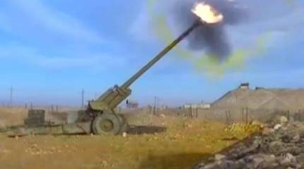 На Синайском полуострове задействованы пушки М-46