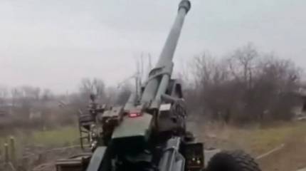 Появилось первое видео применения ВСУ французской гаубицы TRF1