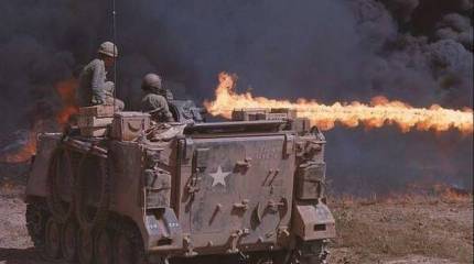 Самоходный огнемет M132 (США)