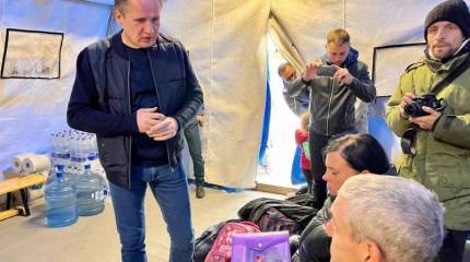 С начала украинского наступления в Харьковской области с этих территорий в Россию прибыли тысячи беженцев