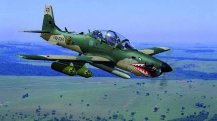 Учебно-тренировочные самолеты и штурмовики Embraer Tucano: 30 лет в строю