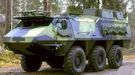 Бронированный транспортер XA-200 (Финляндия)