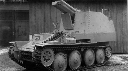 Бронетанковая техника Германии во Второй мировой войне. Самоходная установка Sturmpanzer 38(t) Grille