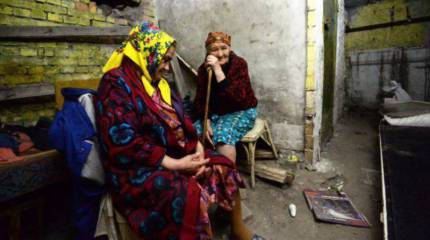 В сентябре в Донецке умерли от голода 16 стариков