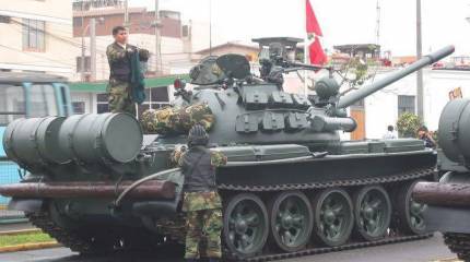 Минобороны Перу намерено заключить контракт с РФ на модернизацию танков Т-55