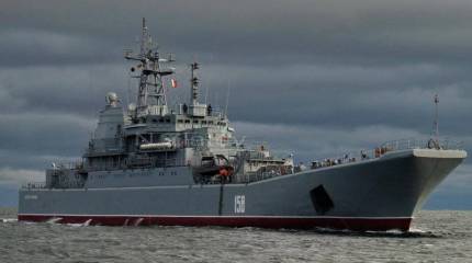 БДК "Цезарь Куников" вернулся в Севастополь после ремонта