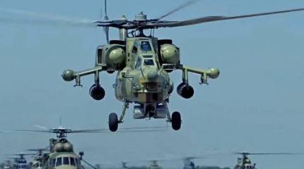Под Кореновском разбился ударный вертолёт Ми-28