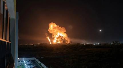 На электростанции в Бухаресте прогремел мощный взрыв