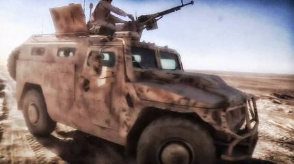 ДШК продолжает оставаться «главным» пулеметом в сирийской армии