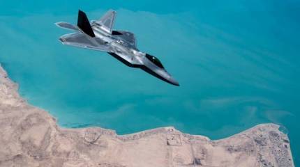 F-22 ВВС США над островом Файлака (Кувейт): Попадание в зону действия С-300 Ирана