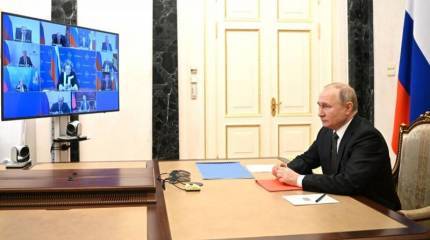 На фоне данных о разрушении украинским снарядом погранпункта в Ростовской области Путин собирает экстренное заседание Совбеза РФ