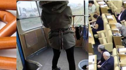 В рабочий полдень: От колбасного акциза до сушки белья в одесском трамвае