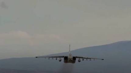 Азербайджан заявил о сбитом Су-25 ВВС Армении. В сети обсуждается, чем именно сбивали