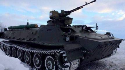 Морская пехота на Севере начала получать модернизированные МТ-ЛБ