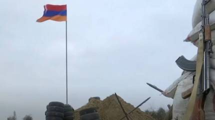 Российские миротворцы прибыли в Гадрутский район, где произошло столкновение