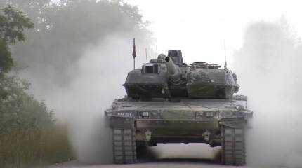 Танки Black Panther K2 и Leopard 2A7 прибыли в Норвегию для прохождения зимних испытаний