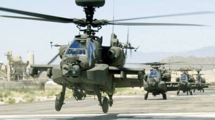 Два ударных вертолёта AH-64 Apache ВВС США потерпели крушение на Аляске