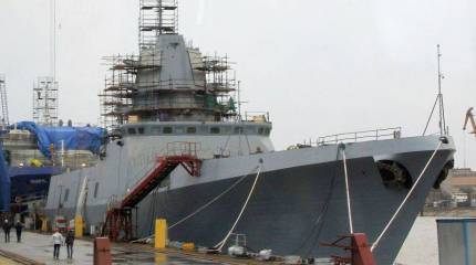 На «Адмирале Касатонове» закончены малярно-изоляционные работы