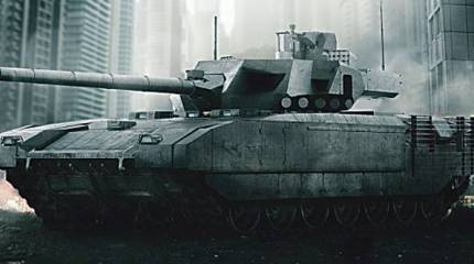 «Армата» с длинным поводком