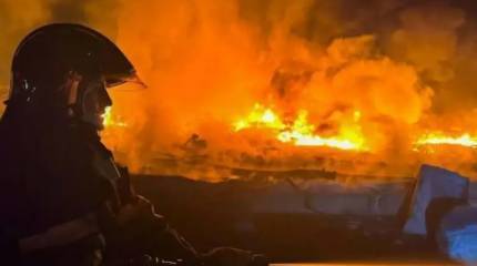 В Харькове зафиксирован ракетный прилёт по промышленному предприятию, где производилась и ремонтировалась техника для ВСУ