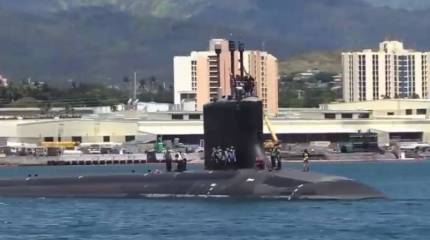 Быстроходная подлодка «Миссури» ВМС США покинула верфь Пёрл-Харбор для ходовых испытаний