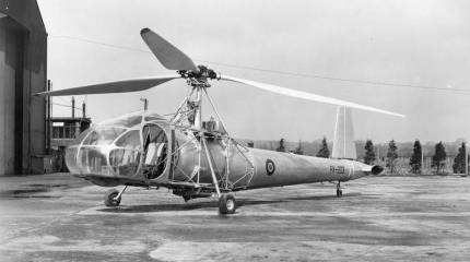 Лёгкий вспомогательный вертолёт Cierva W.