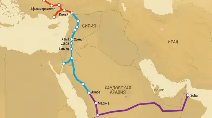 Turquía y Arabia Saudí han decidido construir un ferrocarril como alternativa al de Ormuz.