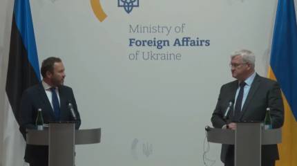 Главы эстонского и украинского МИД потребовали от России совсем прекратить удары