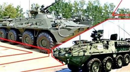 Схватка бронетранспортеров: БТР-82 против М1126 Stryker