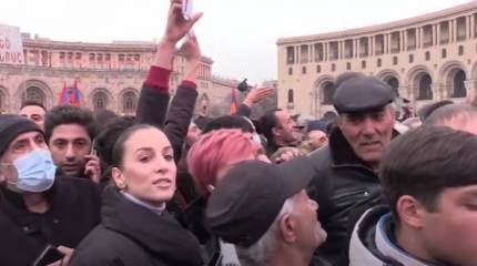 «Армения без Пашиняна»: В Ереване проходит масштабный митинг за отставку премьера