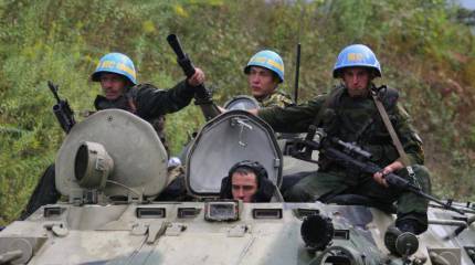 Защитные костюмы «Ковбой» поступили в миротворческую бригаду ЦВО