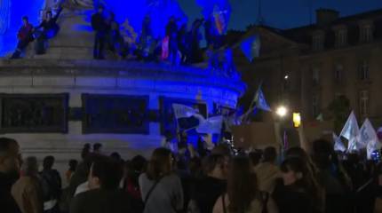 Французские протестующие: правительство Франции поддерживает Украину, у которой юридически нет конституции