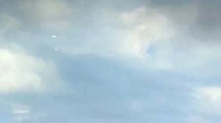 Жители Запорожья в ходе воздушной атаки ВС РФ и взрывов увидели «нечто, спускающееся на парашюте»