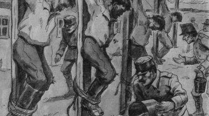 Палачи Кайзера. Часть 6. Подвешенные на столбе