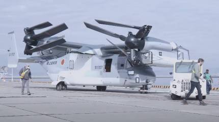Япония получила вторую партию американских конвертопланов V-22B Block C