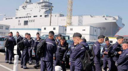Российские моряки будут ждать передачи «Мистраля» в Сен-Назере