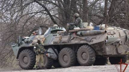 Спецназ Росгвардии захватил вооружение и боевую технику ВСУ в Харьковской области