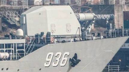 В сети заявили об испытаниях корабля КНР с электромагнитной пушкой